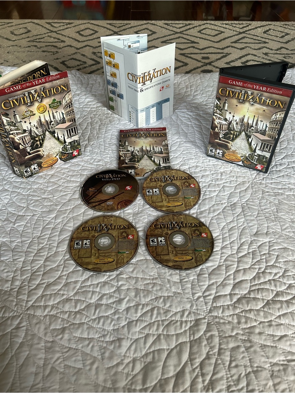 2K Sid Meier's Civilization IV Game of the Year Edition PC CD-ROM Set